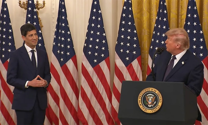 Kevin Warsh, presidente Fed, e Donald Trump