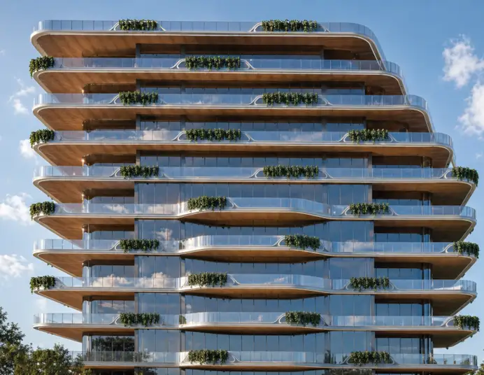 Un render di Ka residences (courtesy Nina Magon)