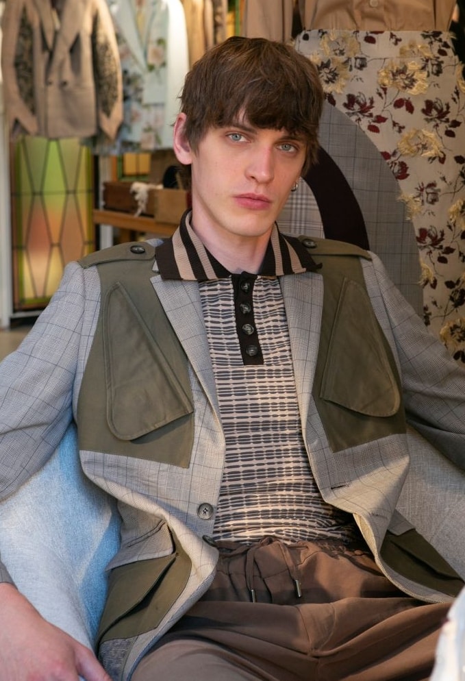 Un look spring-summer 2027 di Antonio Marras (courtesy Antonio Marras)