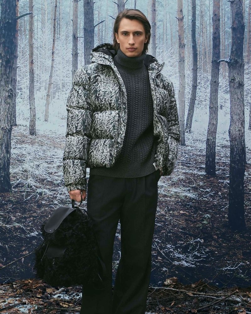 Un look Bally fall-winter 2026/27 (courtesy Bally)
