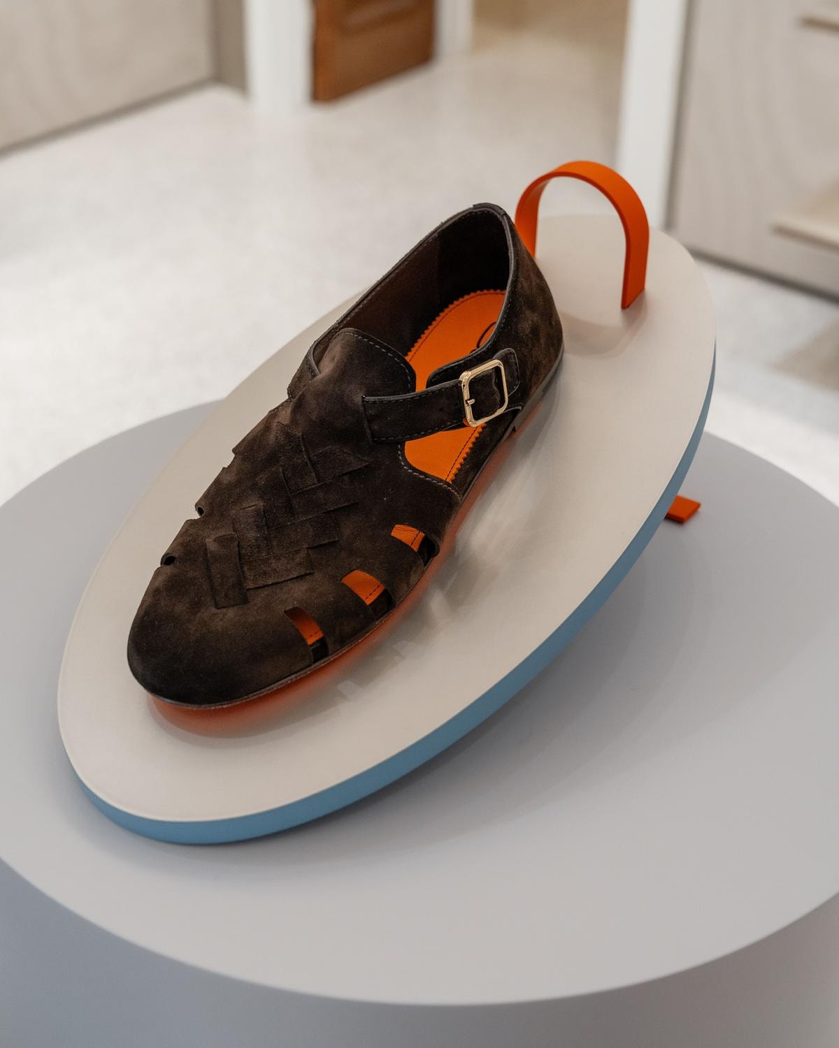 Una calzatura Santoni spring-summer 2027 (courtesy Santoni)