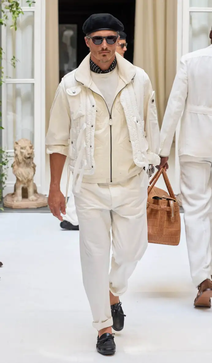 Un look Ralph Lauren spring-summer 2027 (courtesy Ralph Lauren)