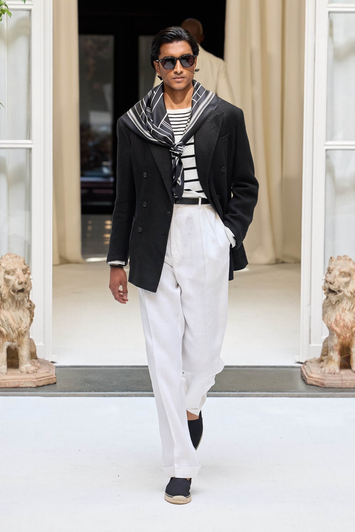 Un look Ralph Lauren spring-summer 2027 (courtesy Ralph Lauren)