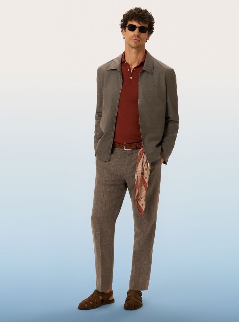 Un look Harmont & Blaine spring-summer 2027 (courtesy Harmont & Blaine)