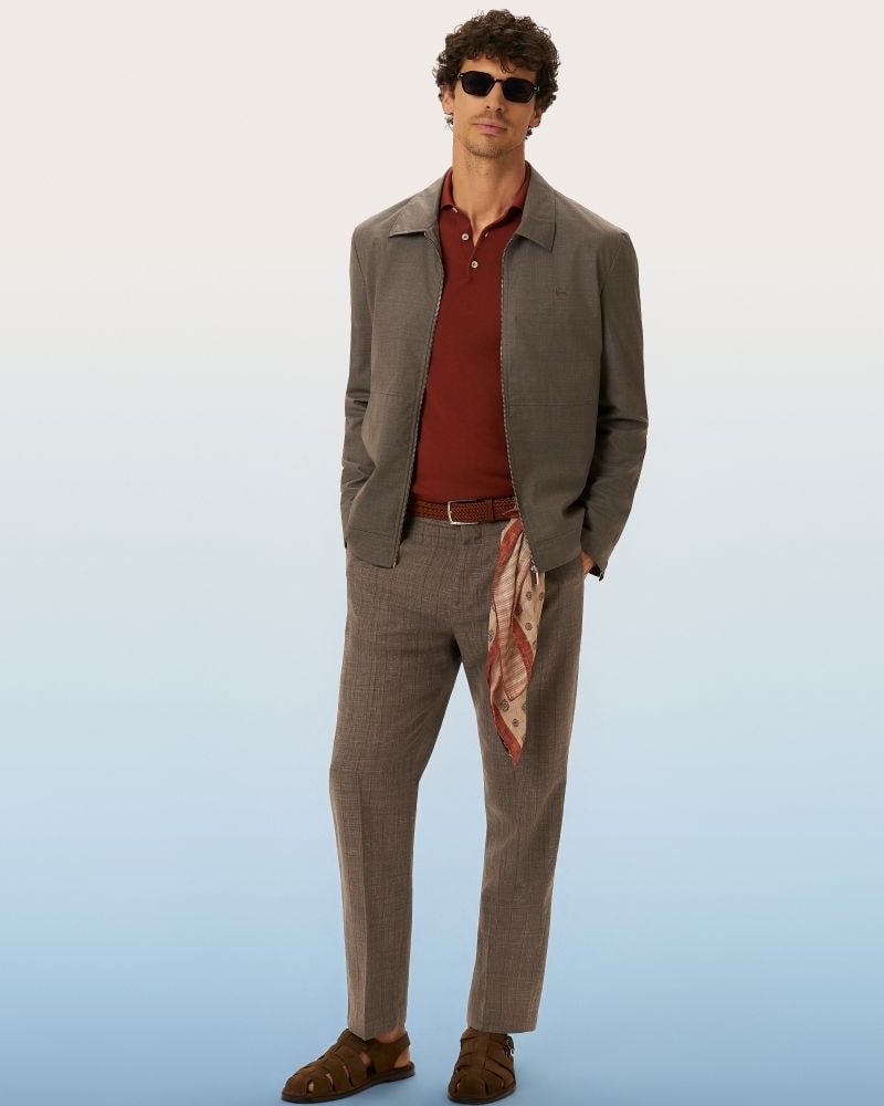 Un look Harmont & Blaine spring-summer 2027 (courtesy Harmont & Blaine)