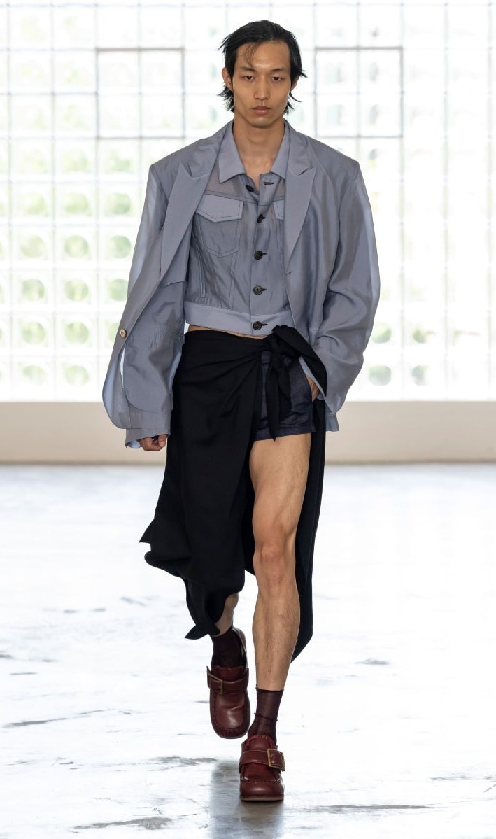Un look spring-summer 2027 di Pronounce (courtesy Pronounce)