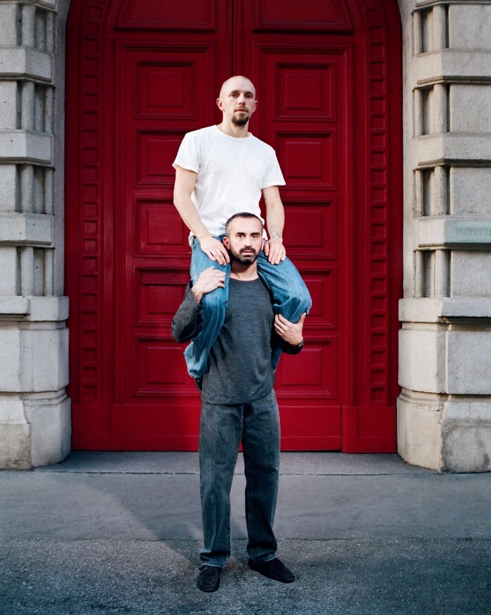 Loris Messina e Simone Rizzo (ph Dario Catellani, courtesy Moschino)