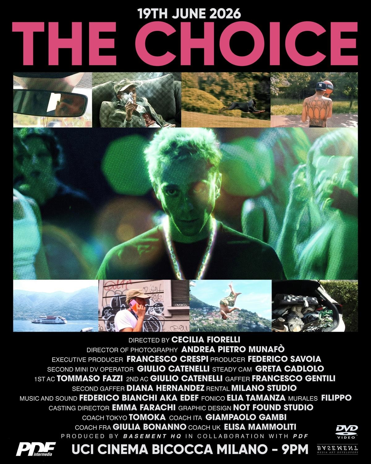Il Cinema flyer di The choice (courtesy Pdf)