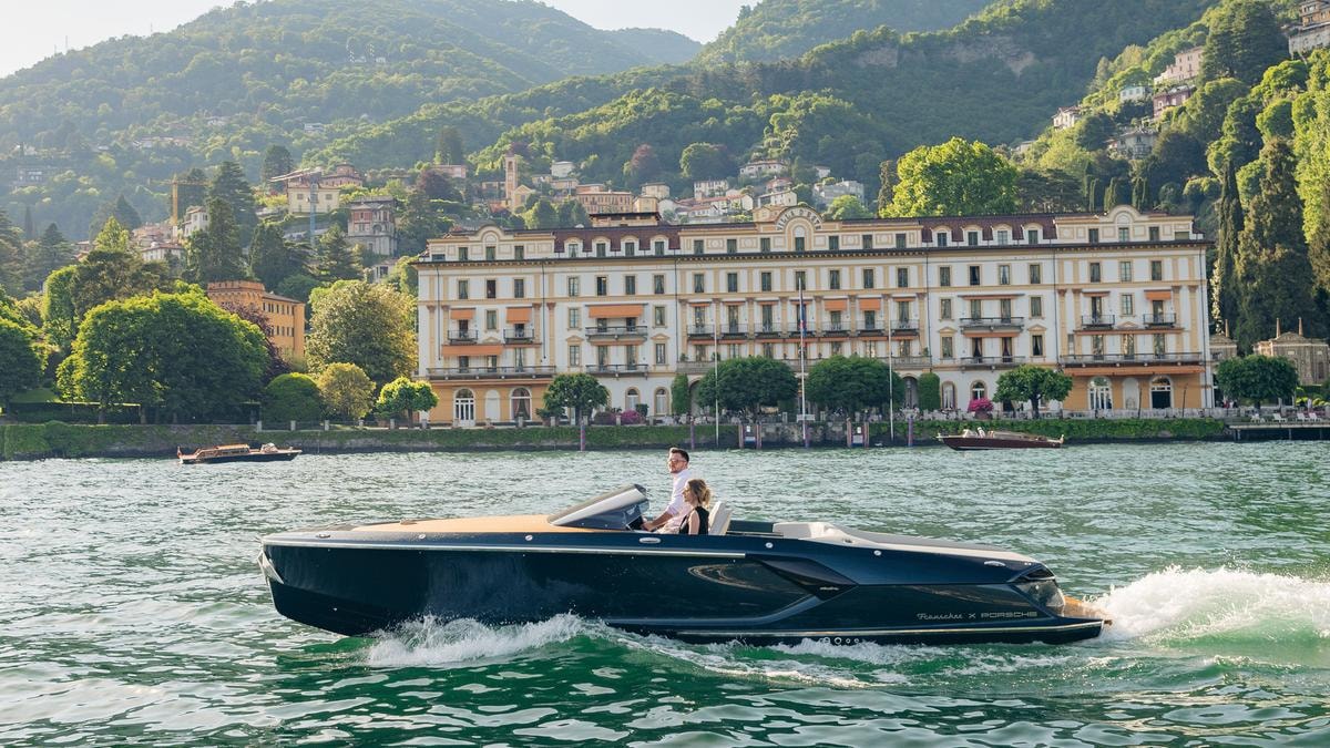 Dal Politecnico a Porsche: la rivoluzione della nautica elettrica sbarca a Villa d’Este