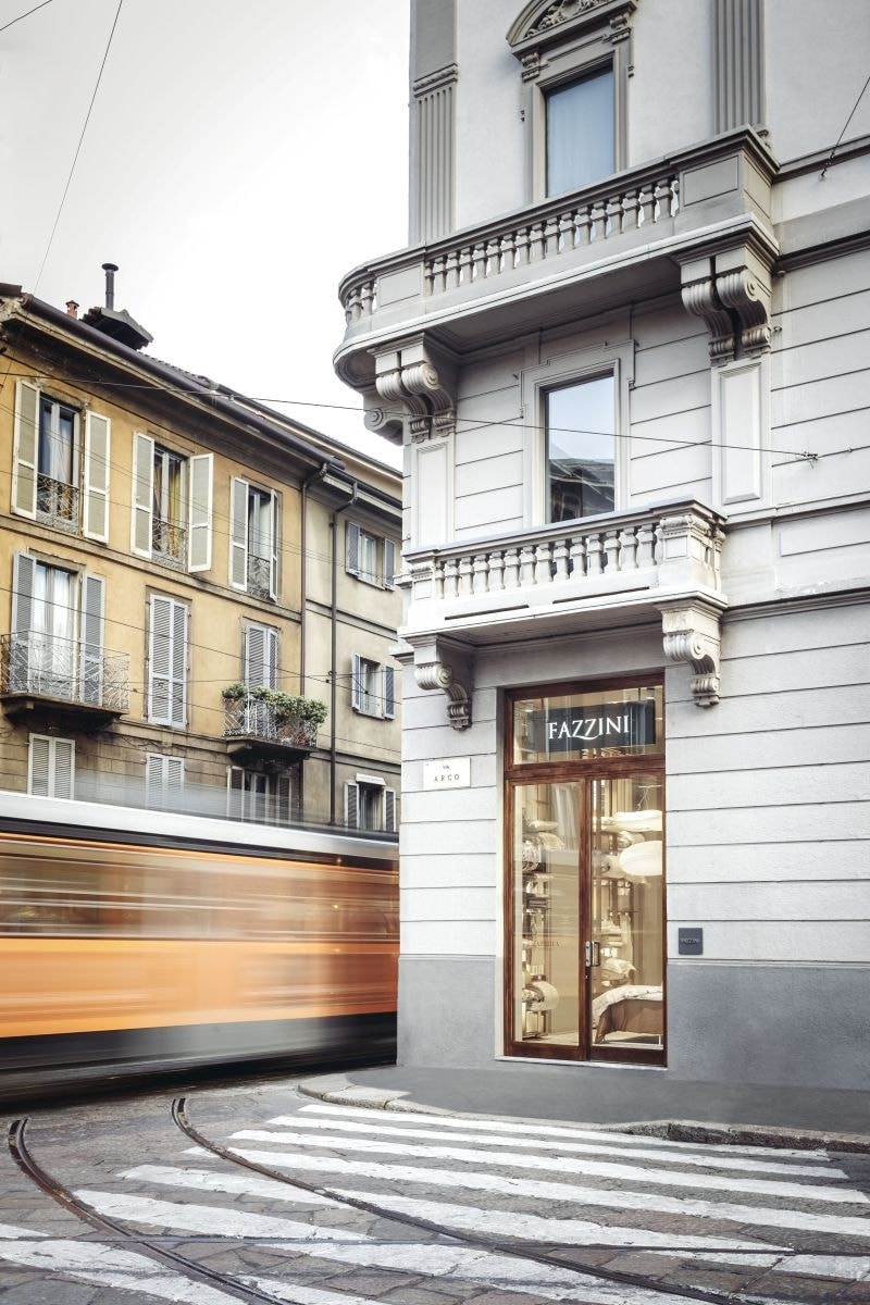 Lo store Fazzini a Brera (courtesy Fazzini)