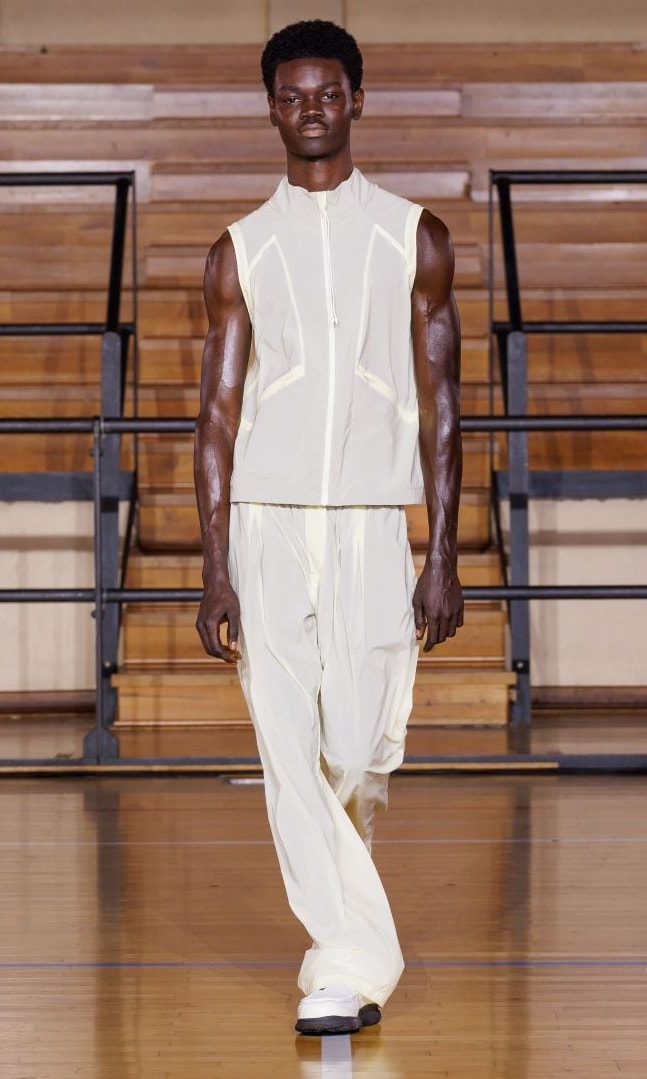 Un look Saul Nash spring-summer 2027 (courtesy Saul Nash)