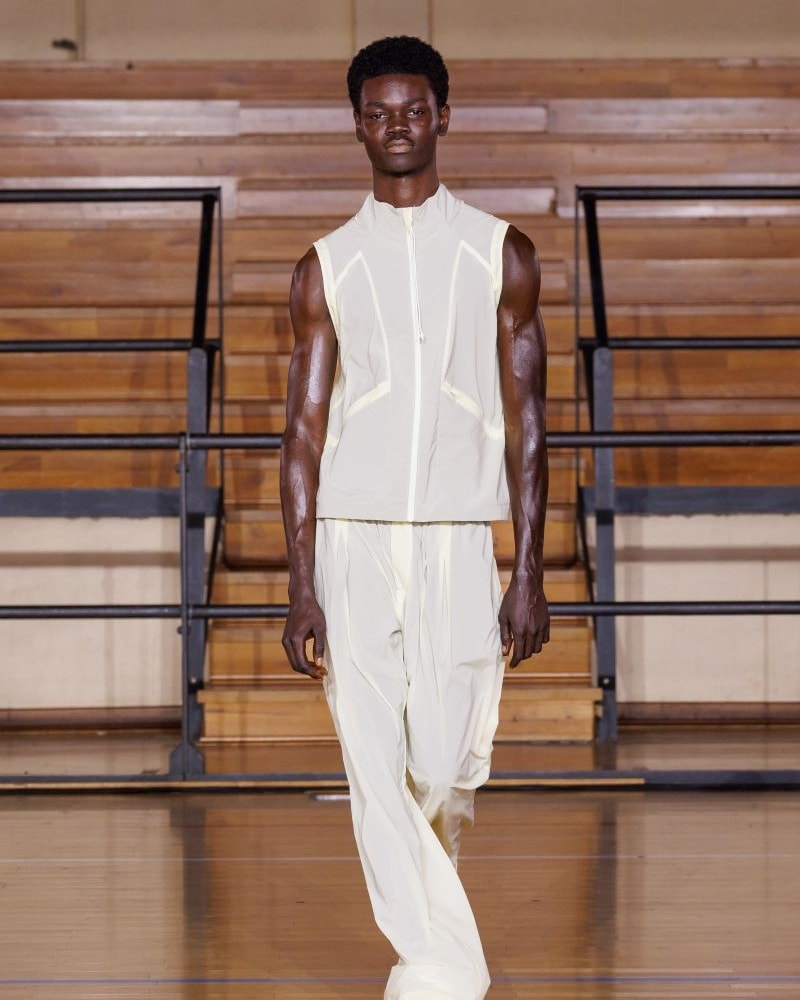 Un look Saul Nash spring-summer 2027 (courtesy Saul Nash)
