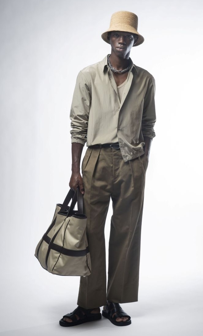 Un look Corneliani spring-summer 2027 (courtesy Corneliani)