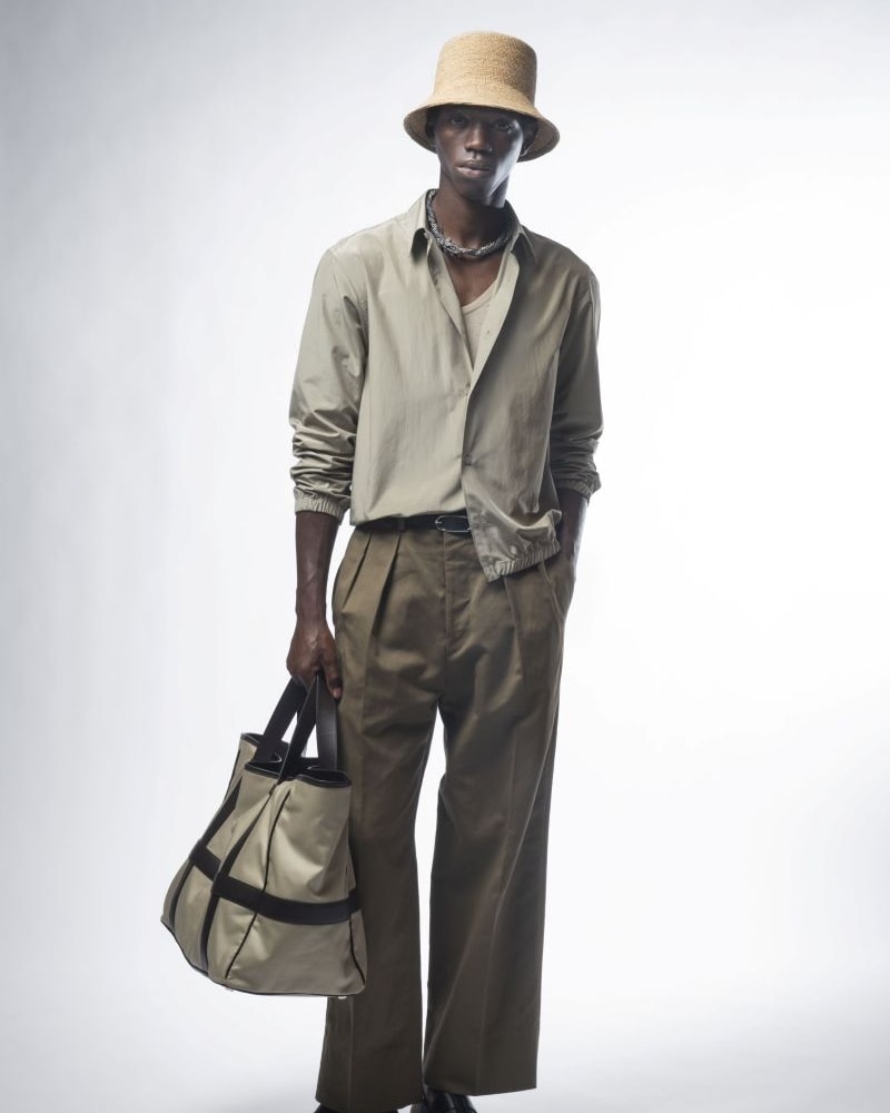 Un look Corneliani spring-summer 2027 (courtesy Corneliani)