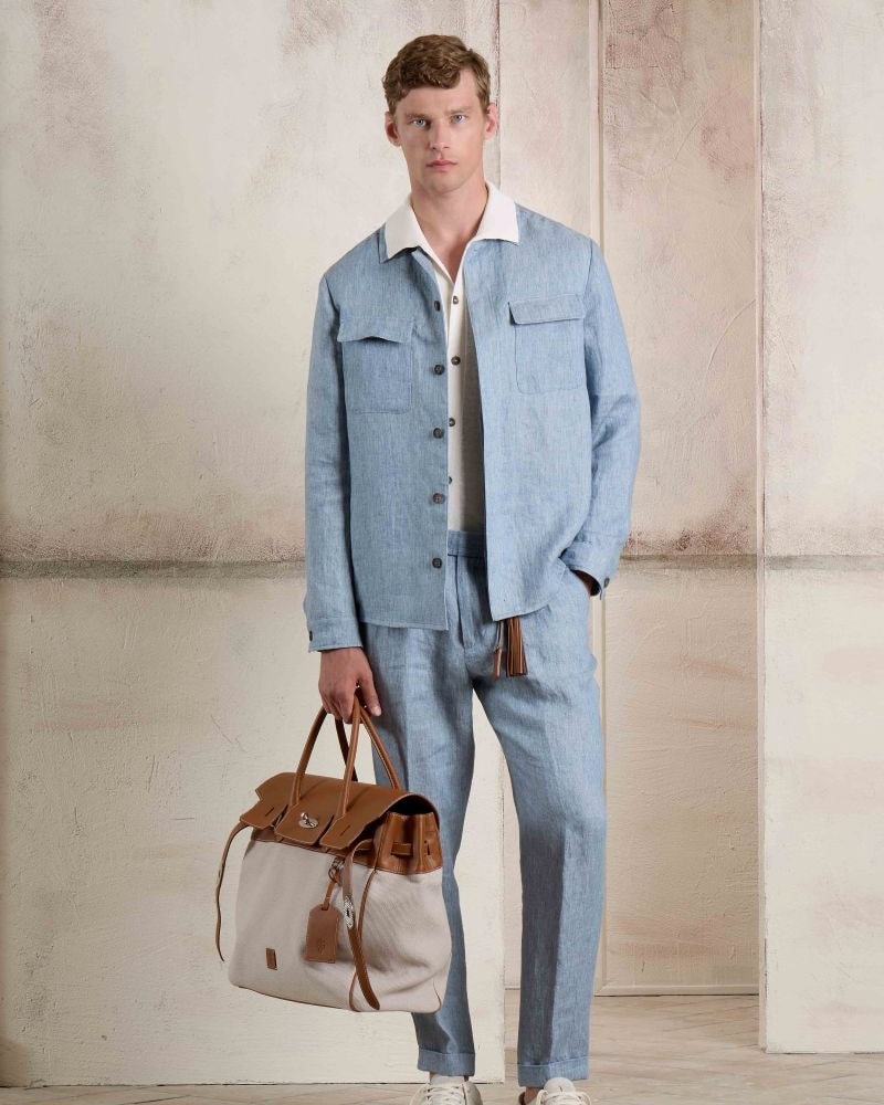 Un look Eleventy spring-summer 2027 (courtesy Eleventy)