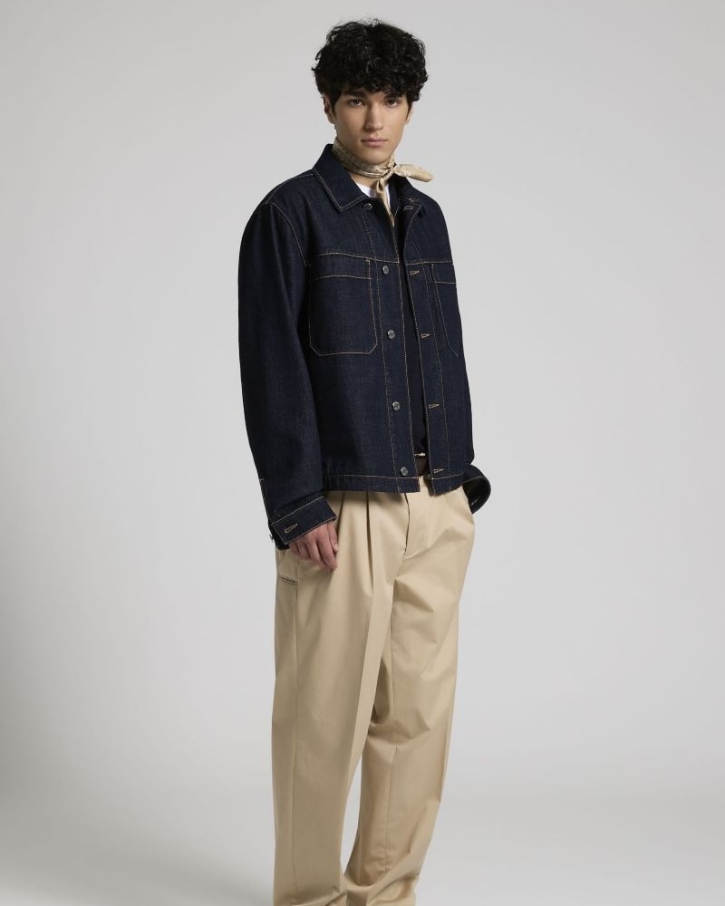 Un look Peserico spring-summer 2027 (courtesy Peserico)