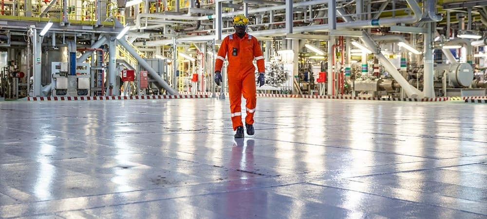 Gli impianti di Eni in Angola