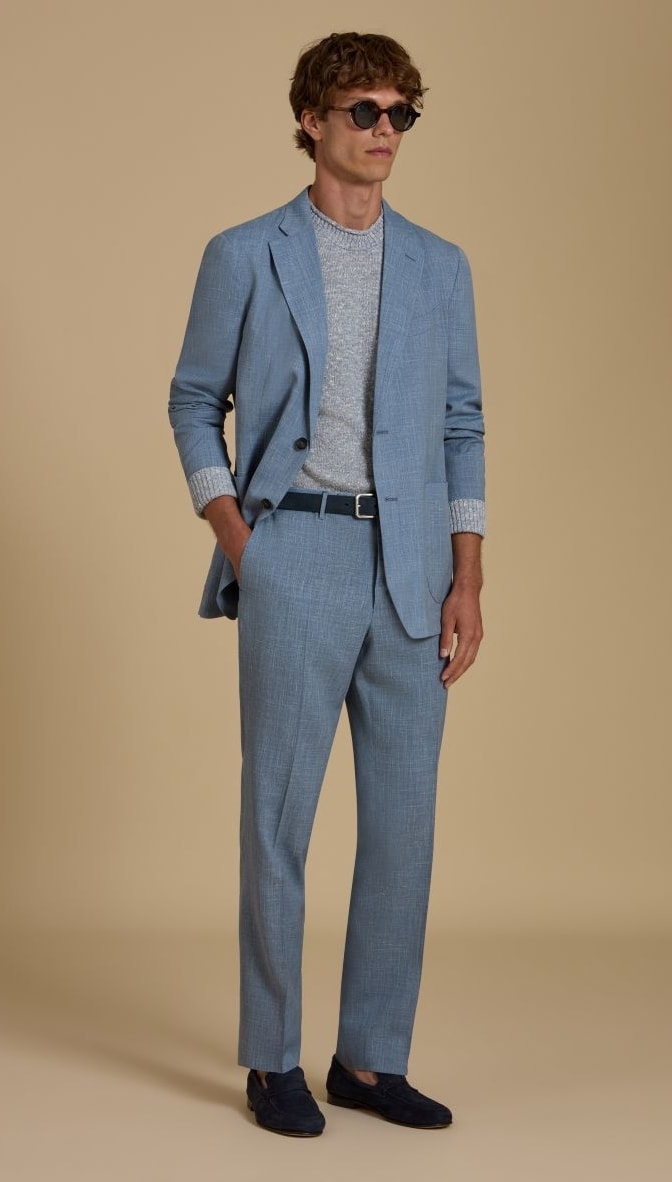 Un look spring-summer 2027 di Slowear (courtesy Slowear)