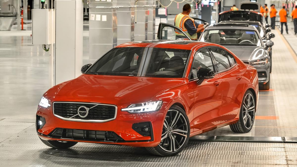 Produzione di auto Volvo negli Usa