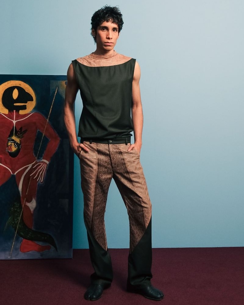 Un look Absent findings spring-summer 2027 (courtesy Absent findings)