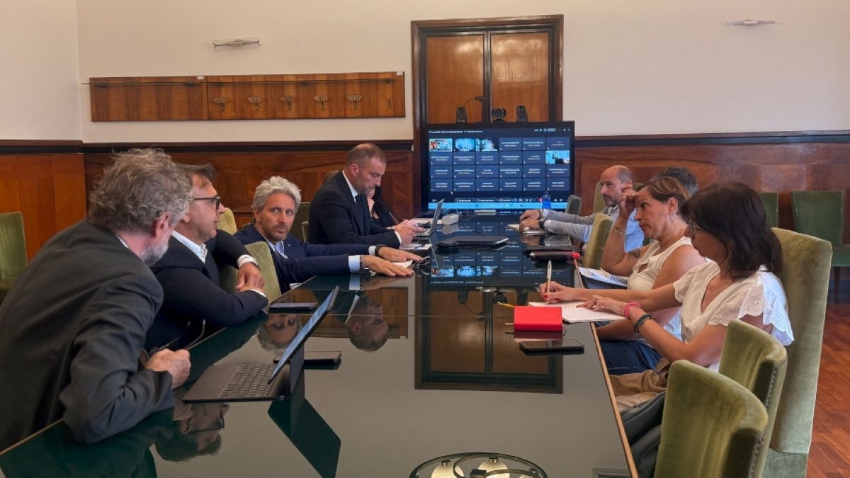 Il tavolo dedicato ad Aeffe al Mimit (courtesy Mimit)