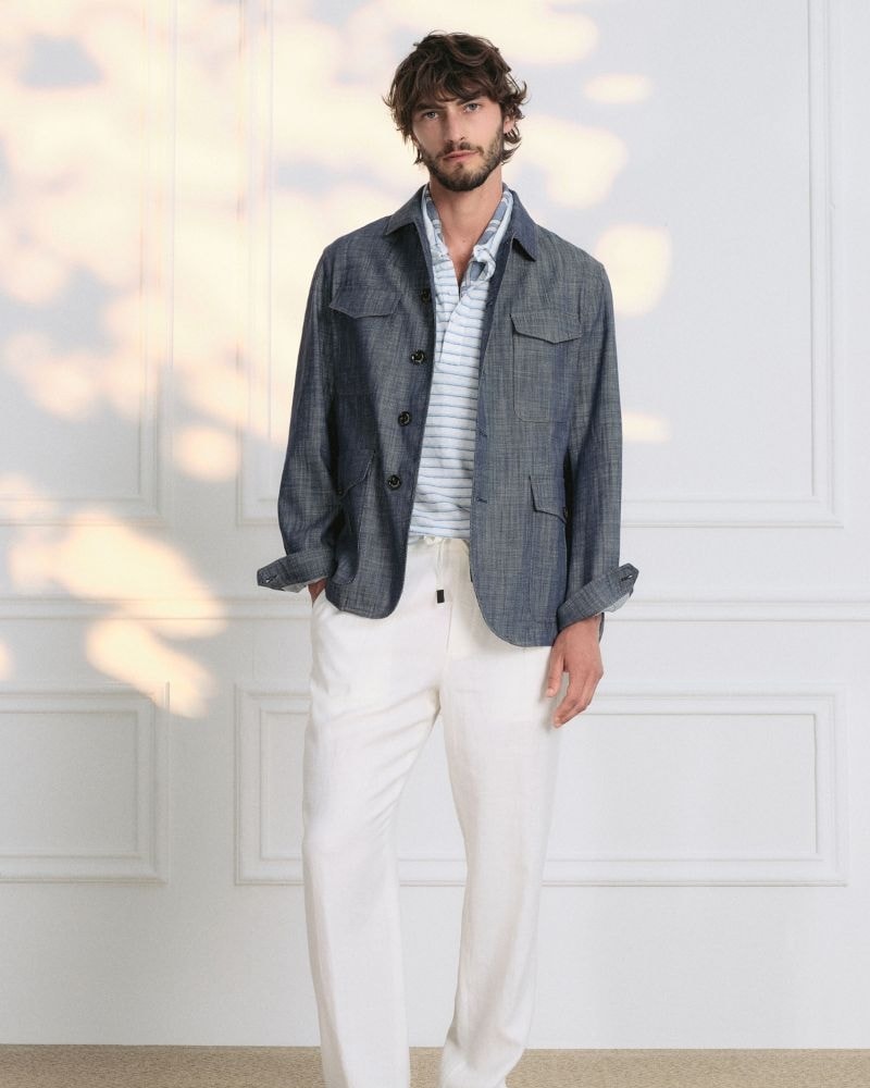 Un look Montecore spring-summer 2027 (courtesy Montecore)