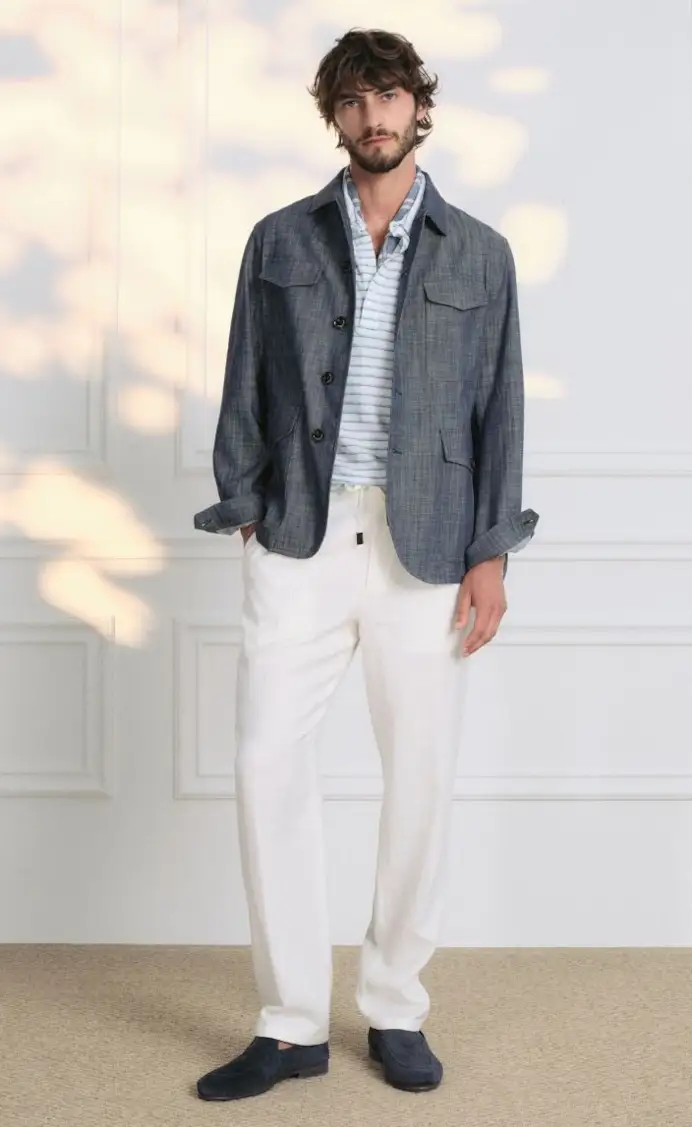 Un look Montecore spring-summer 2027 (courtesy Montecore)