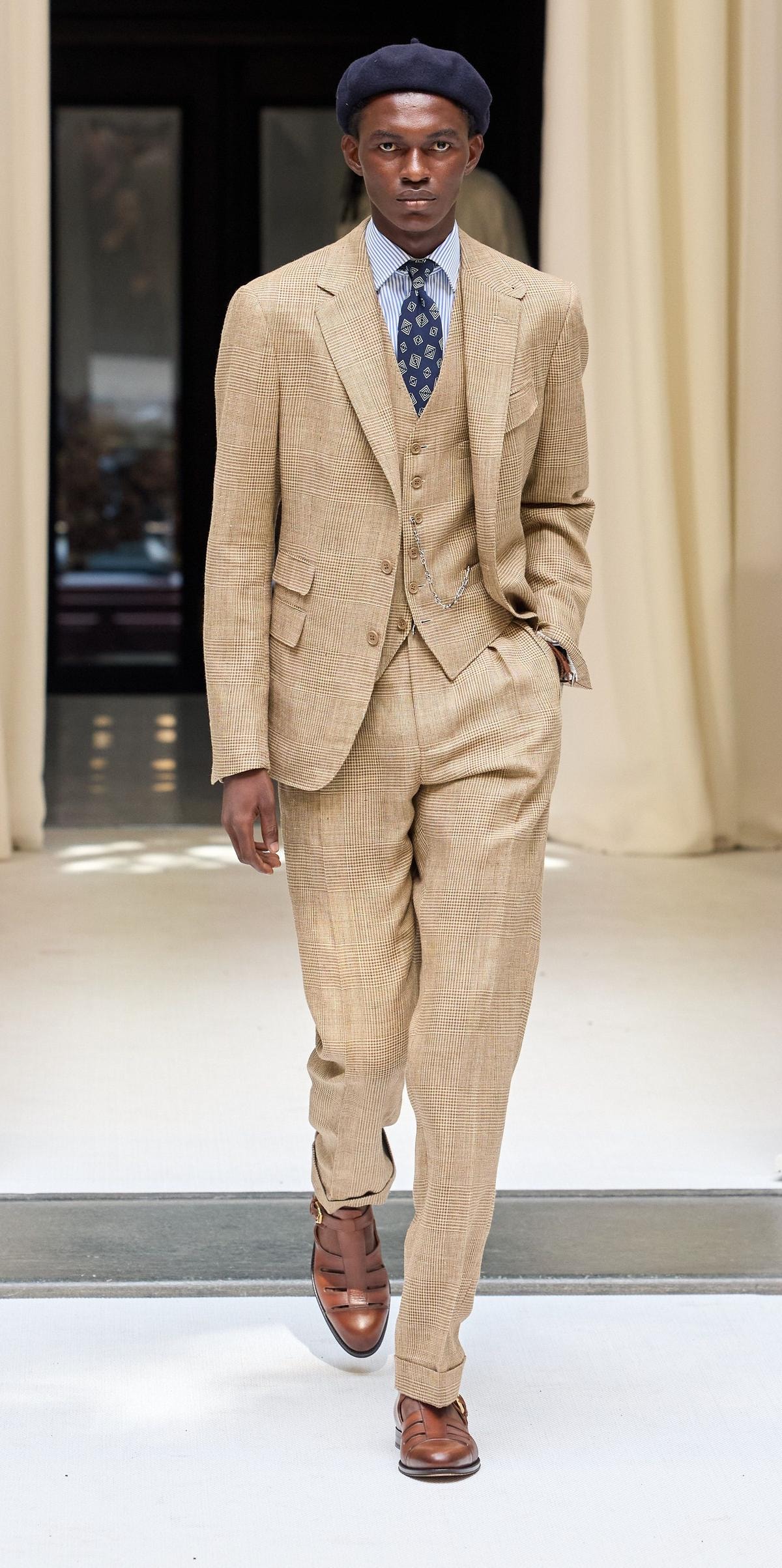 Look Ralph Lauren Purple label spring-summer 2027 (courtesy Ralph Lauren)