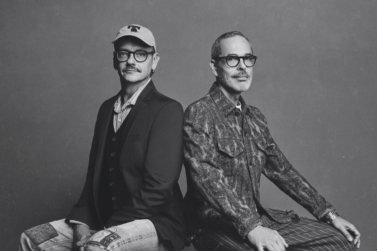Gli stilisti Viktor Horsting e Rolf Snoeren (courtesy Viktor&Rolf)
