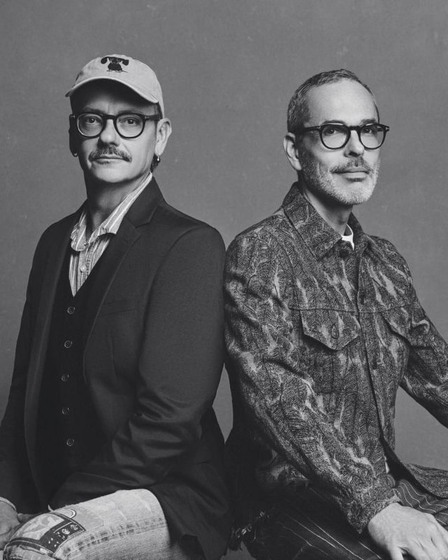 Gli stilisti Viktor Horsting e Rolf Snoeren (courtesy Viktor&Rolf)
