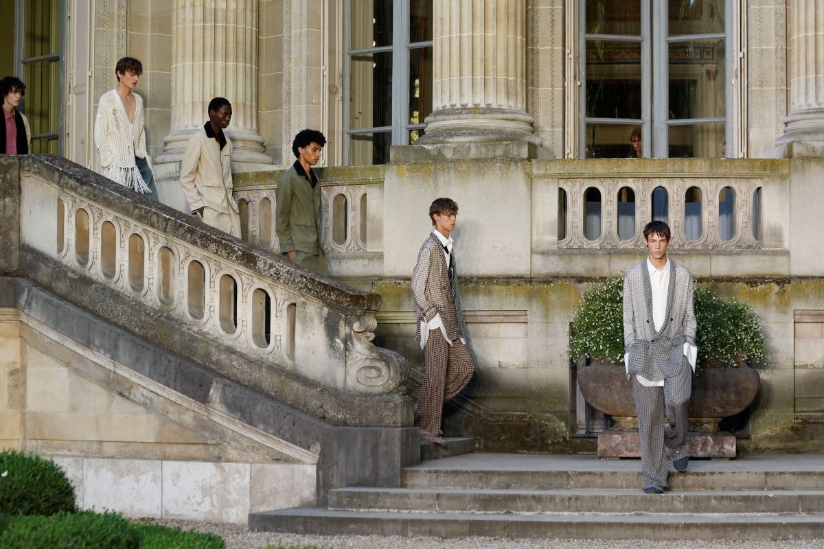 Il finale della sfilata Dior spring-summer 2027 (ph Francesc Ten/MFF)