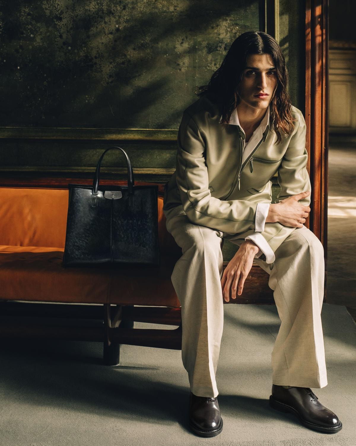 Un look Berluti spring-summer 2027 (courtesy Berluti)