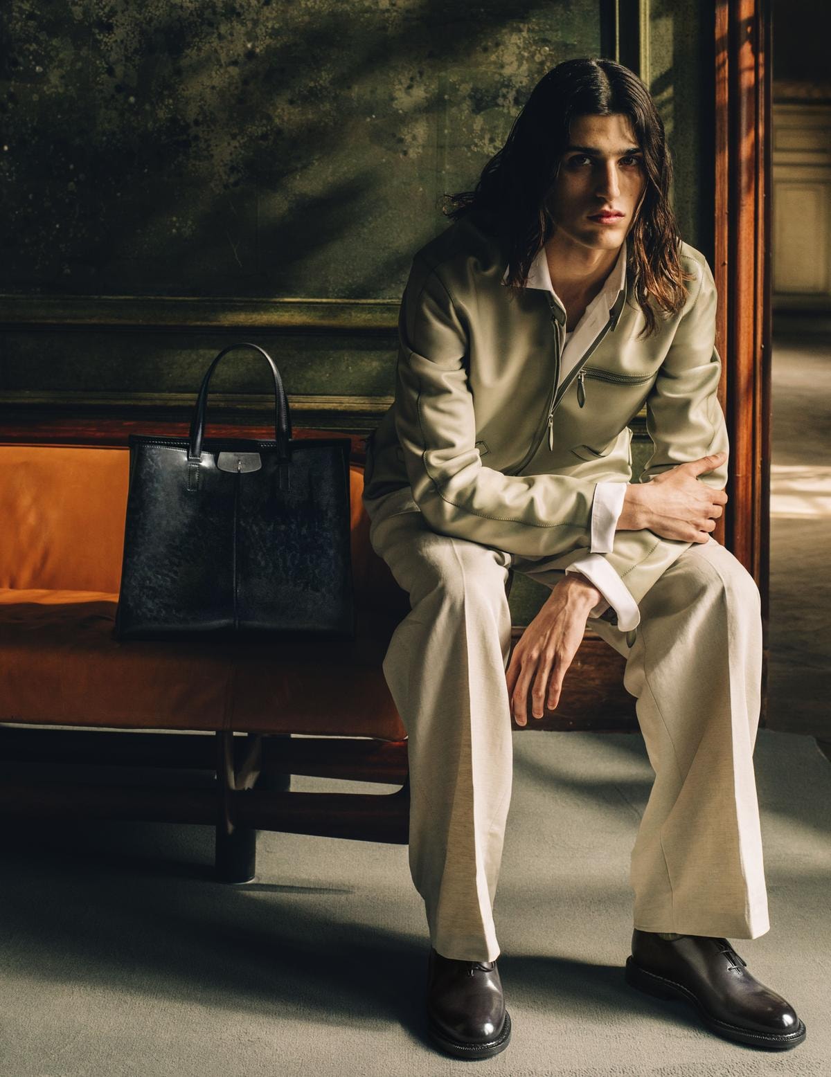 Un look Berluti spring-summer 2027 (courtesy Berluti)