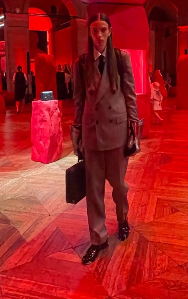 Una foto alla sfilata di Christian Louboutin (ph Silvia Manzoni)