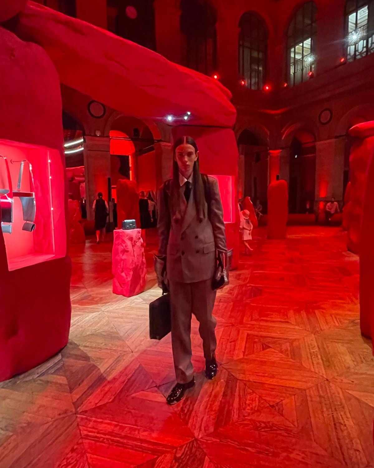 Una foto alla sfilata di Christian Louboutin (ph Silvia Manzoni)