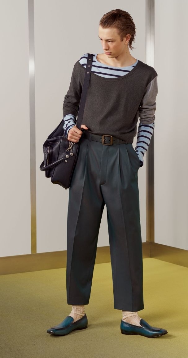 Un look Acne studios spring-summer 2027 (courtesy Acne studios)