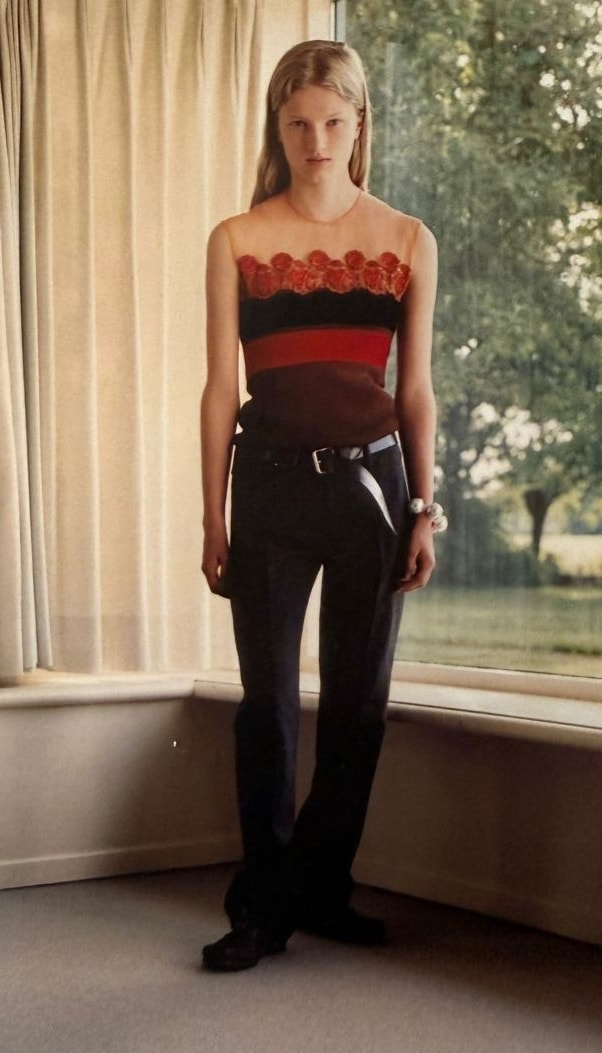 Un look Meryll Rogge spring-summer 2027 (courtesy Meryll Rogge)
