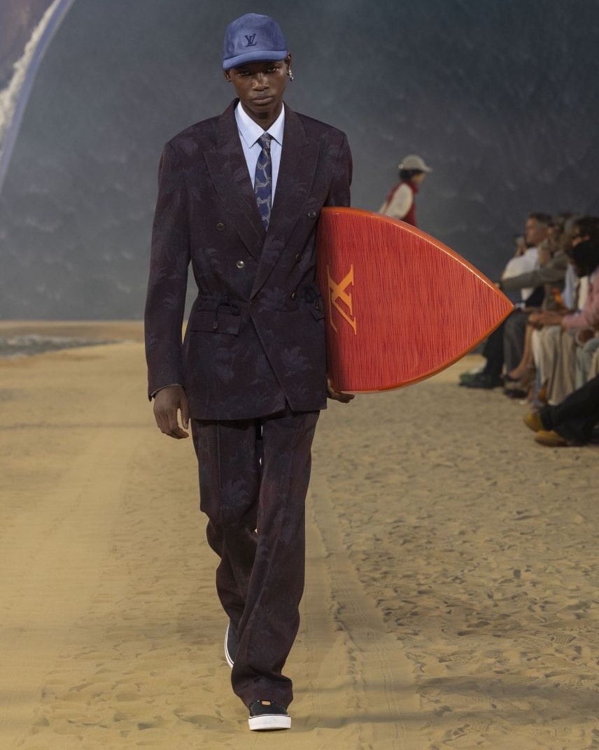 Un look Louis Vuitton spring-summer 2027 (courtesy Louis Vuitton)