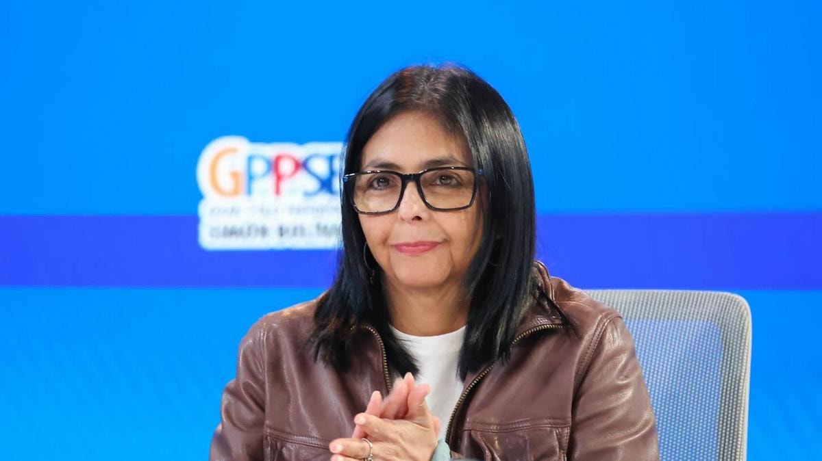 Delcy Rodriguez, presidente ad interim del Venezuela