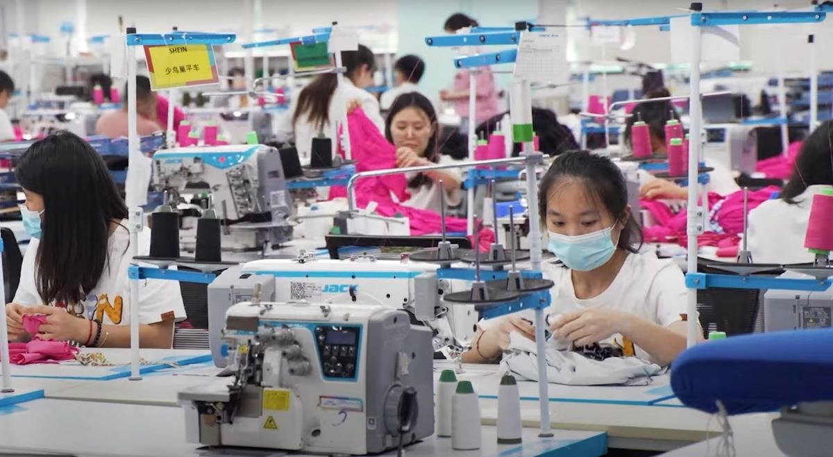 Una sede produttiva di Shein (ph Imagoeconomica)