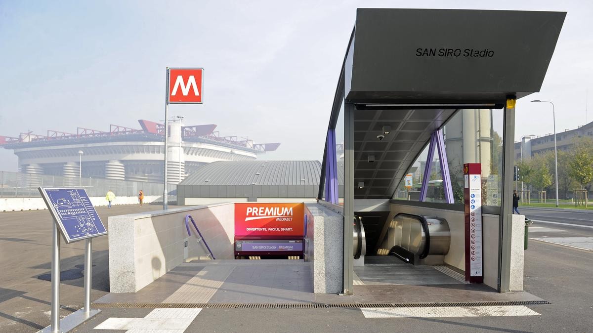 Il capolinea San Siro Stadio della M5 a Milano