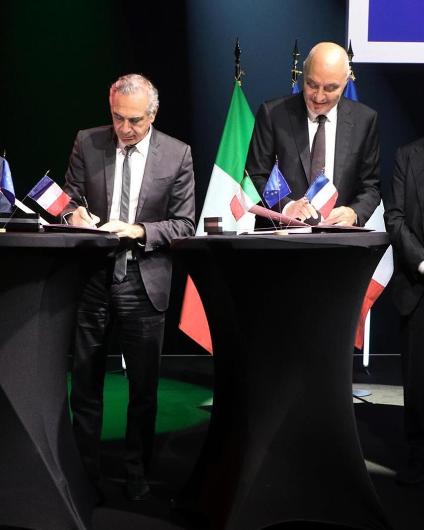 Da sinistra, Sébastien Martin, Carlo Capasa, Pascal Morand e Adolfo Urso (courtesy Cnmi)