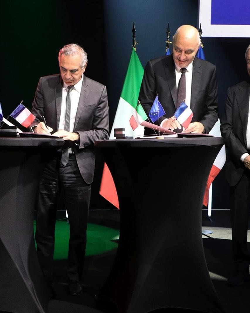 Da sinistra, Sébastien Martin, Carlo Capasa, Pascal Morand e Adolfo Urso (courtesy Cnmi)