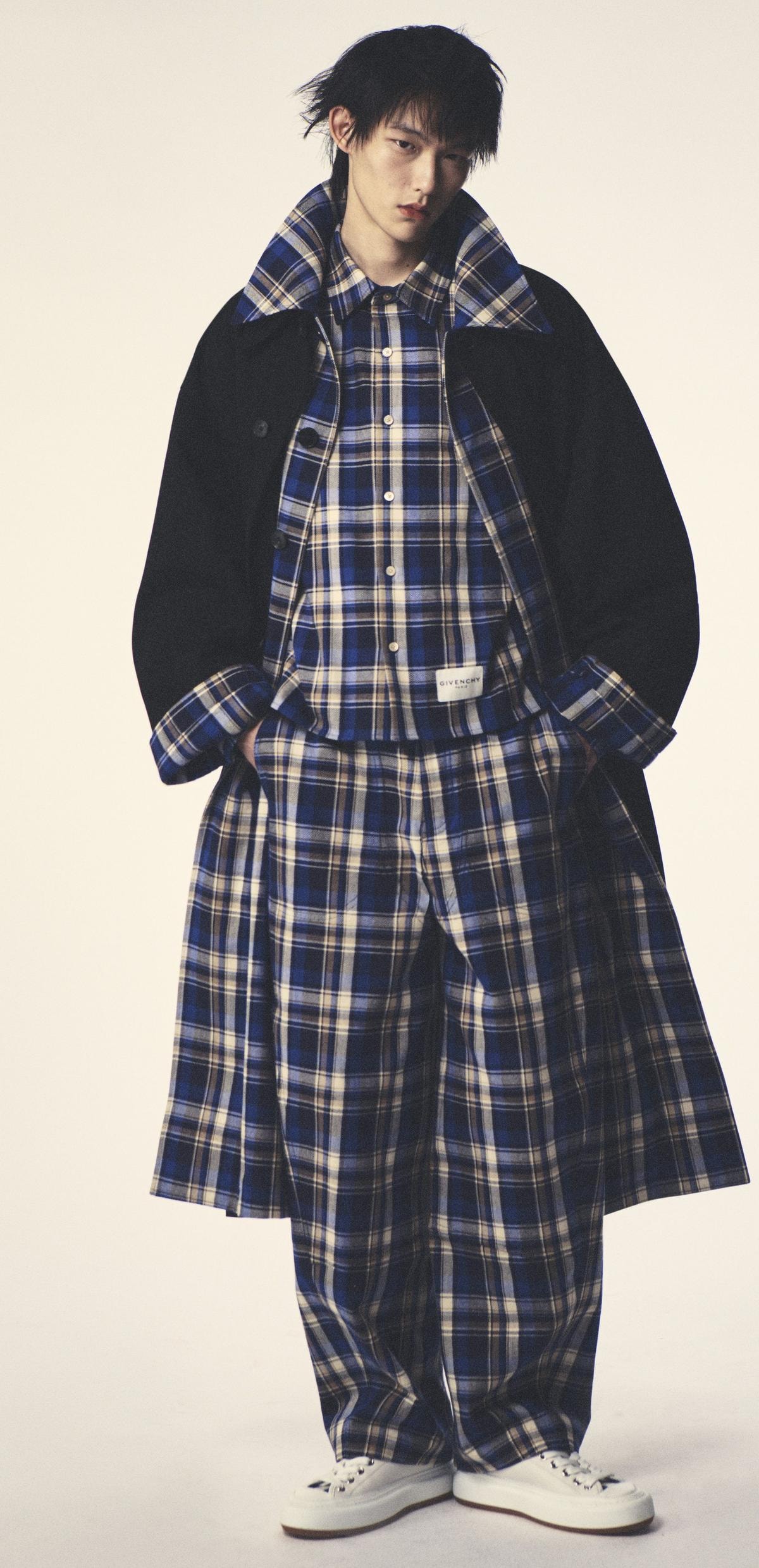 Un look Givenchy spring-summer 2027 (courtesy Givenchy)