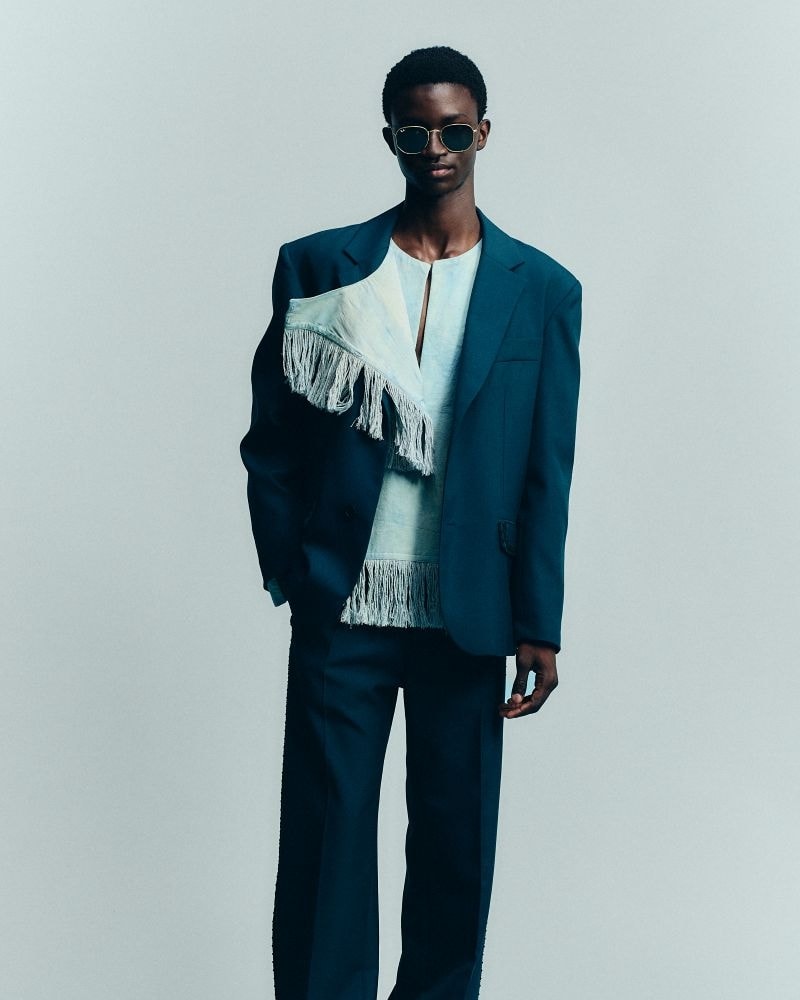 Un look Bluemarble spring-summer 2027 (courtesy Bluemarble)