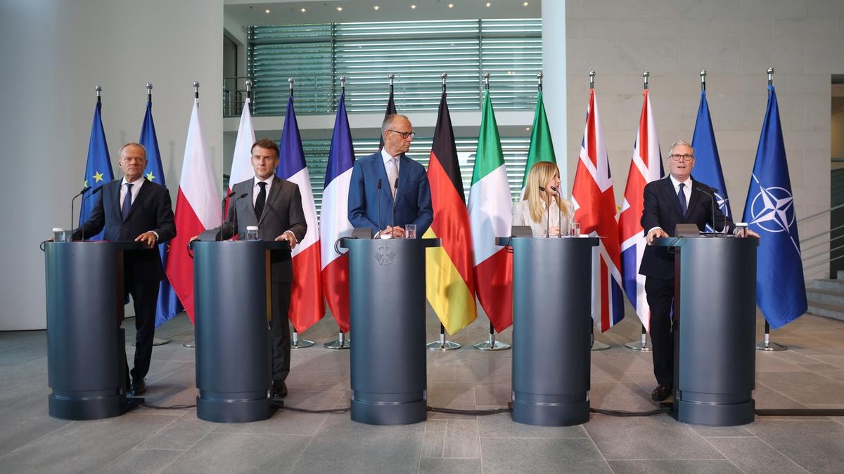 Riunione dei leader dell'E5 a Berlino