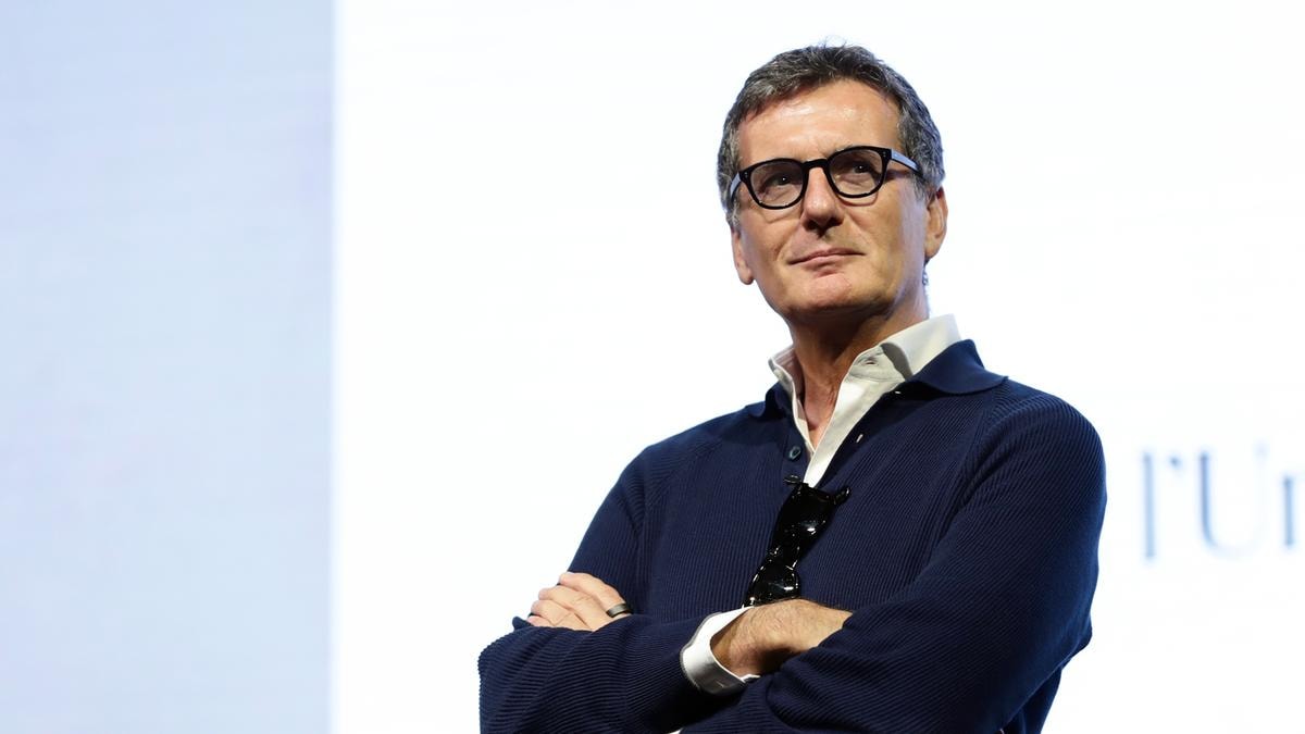 Il presidente di Delfin Francesco Milleri