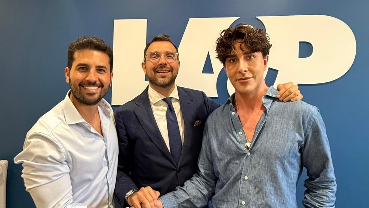 Da sinistra Mimmo Saracino, Francesco Cioffi, Matteo Manzini