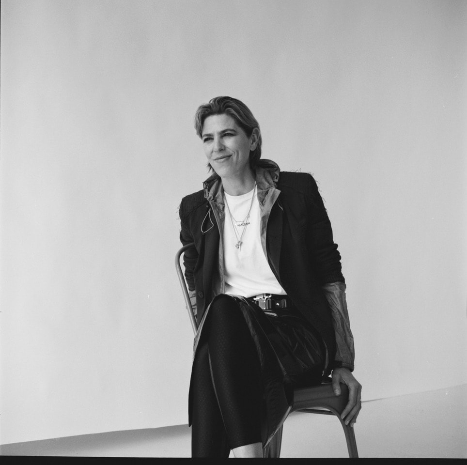 Un ritratto di Drieke Leenknegt (courtesy Balenciaga)