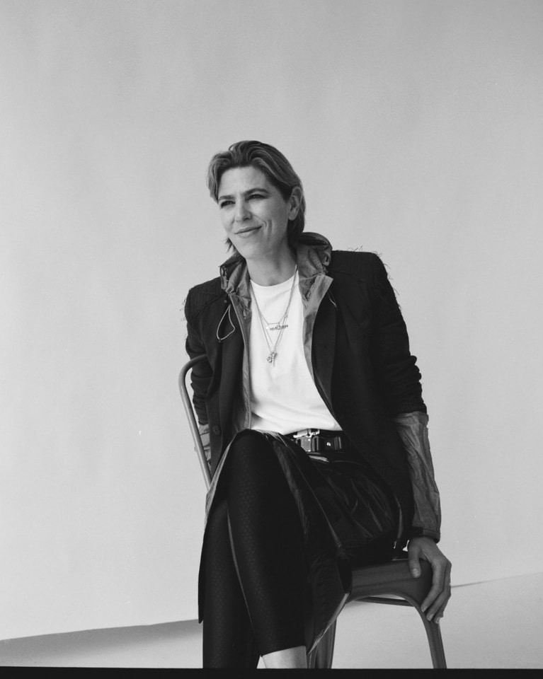 Un ritratto di Drieke Leenknegt (courtesy Balenciaga)